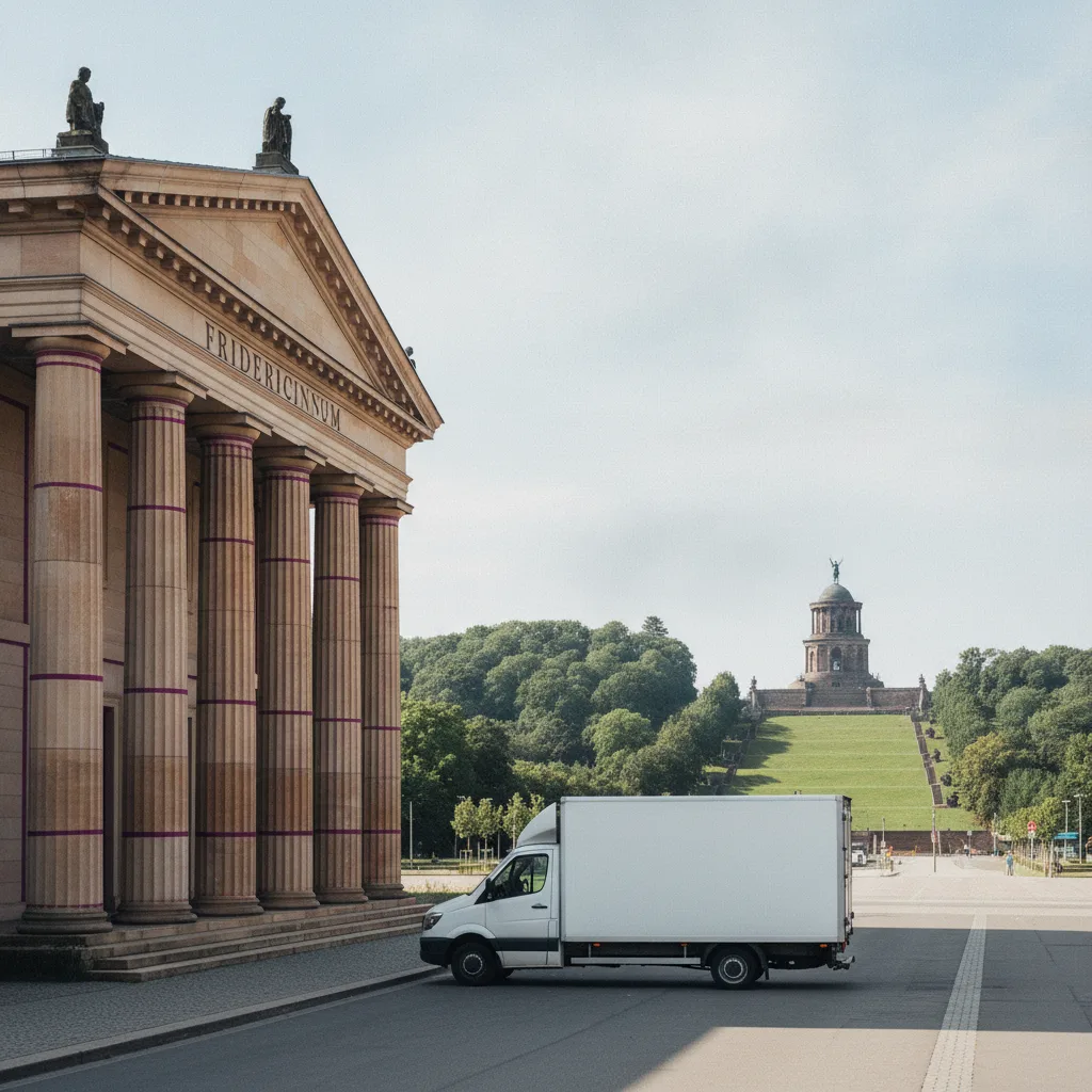 Beiladung ab Kassel – Transporter in der documenta-Stadt